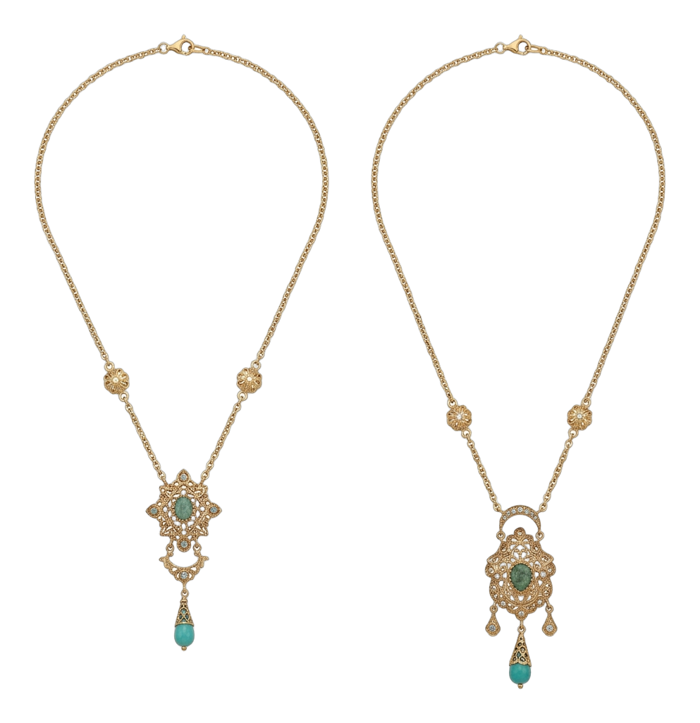 Duo de Pendentifs Andalou