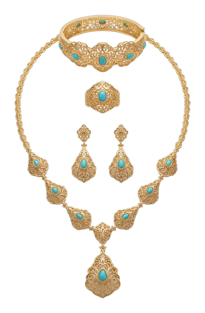 Parure Gouttes Royales